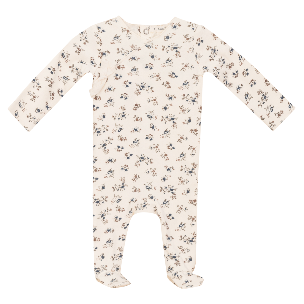 Wrap Printed Onesie
