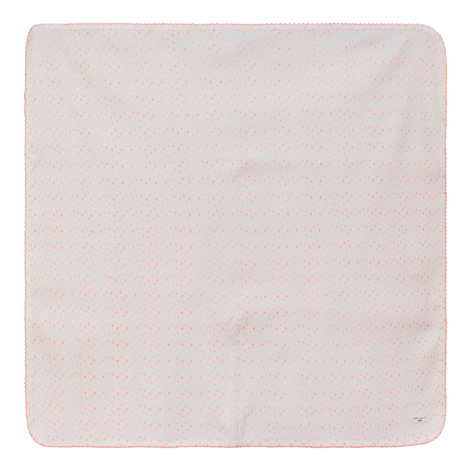 Flower and Dot Print Blanket