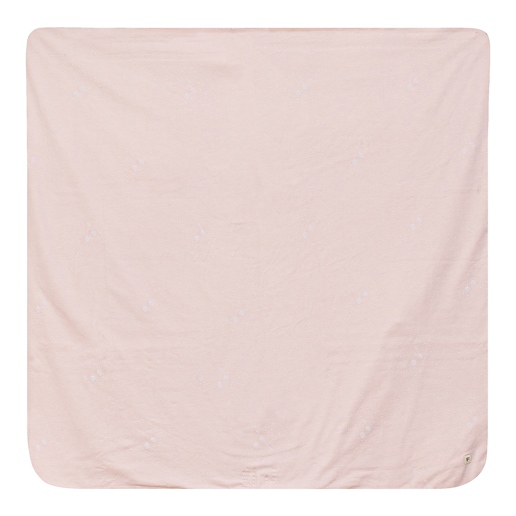 Strawberry and Dot Print Blanket