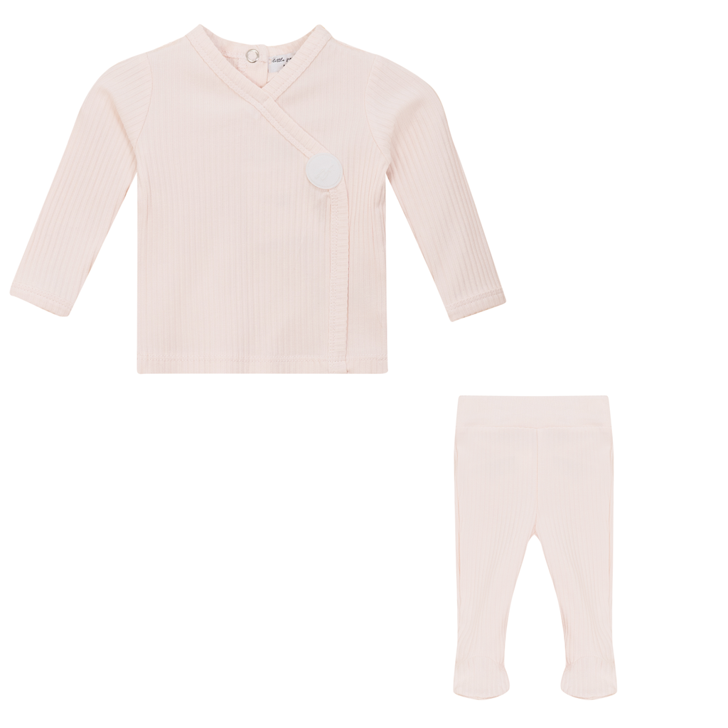 Wrap Ribbed 2Pc Set