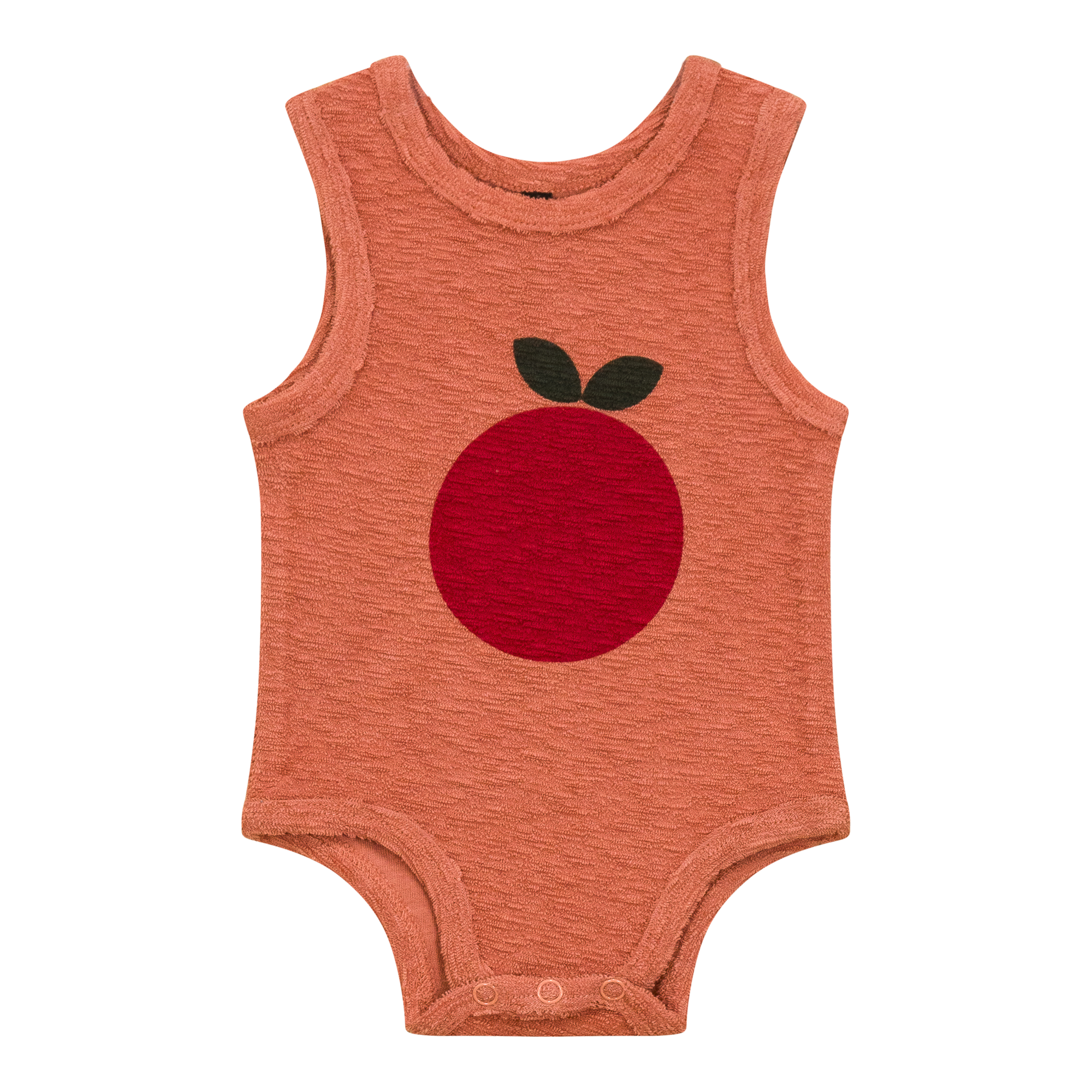 Textured Terry Romper