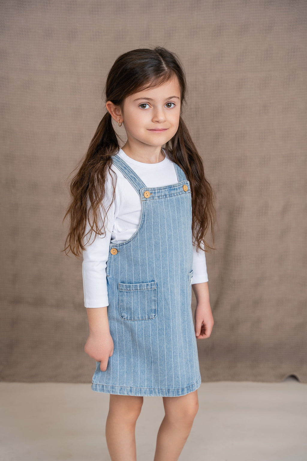 Stripe Denim Jumper