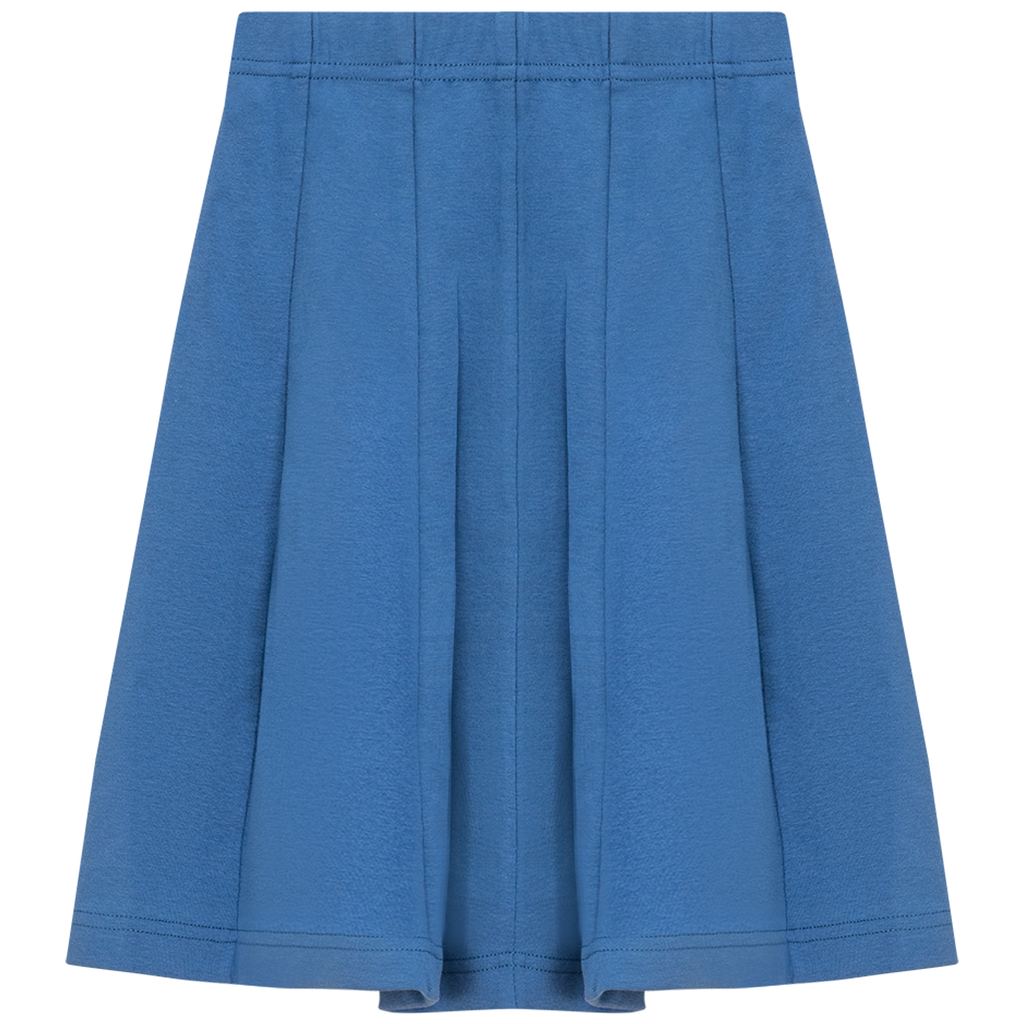 Ribbed Short Panel Skirt