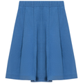 Ribbed Short Panel Skirt