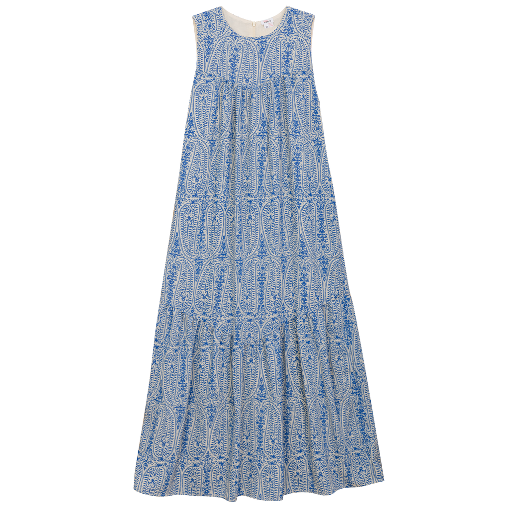 Paisley Print Midi Jumper