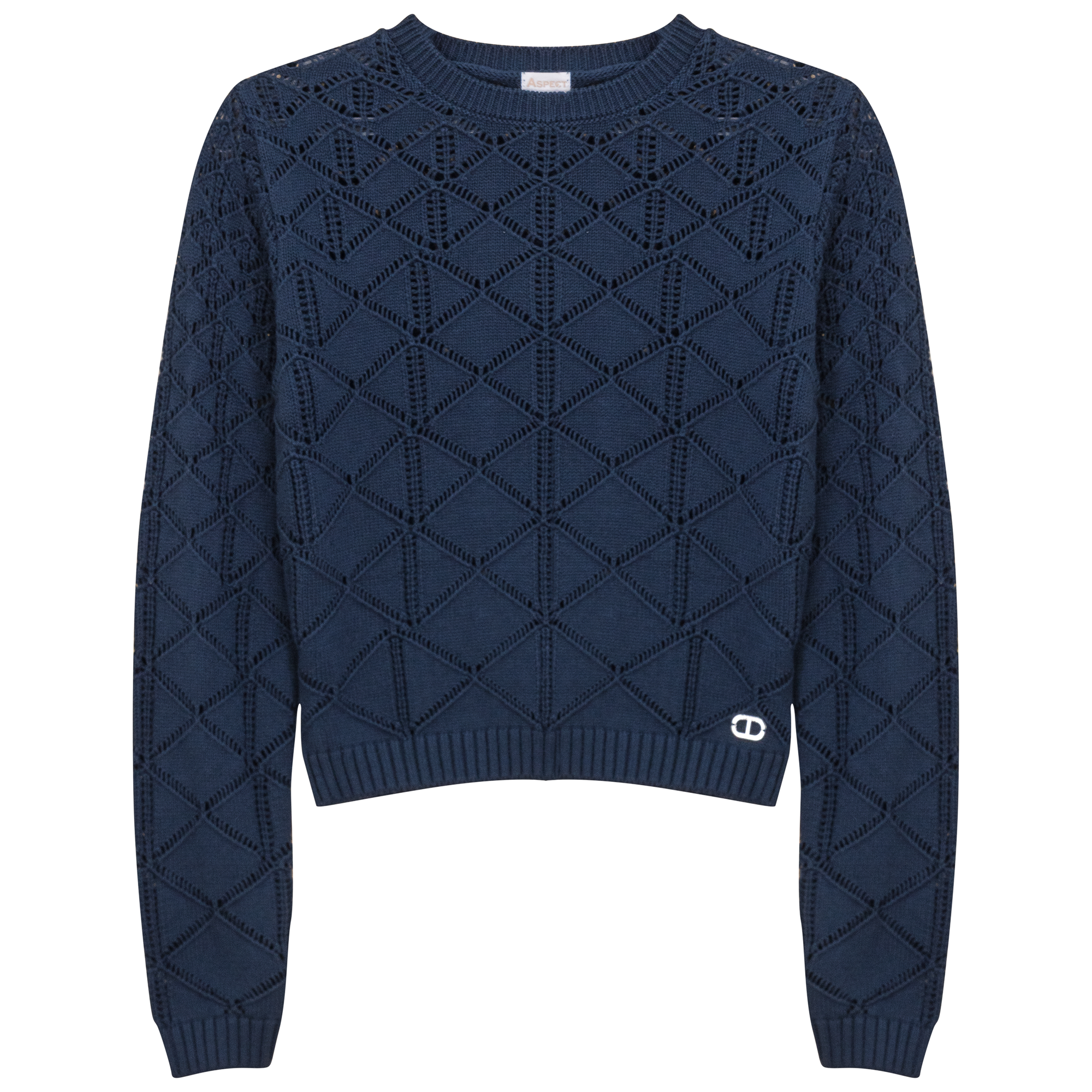 Knit Lace Textured Sweater
