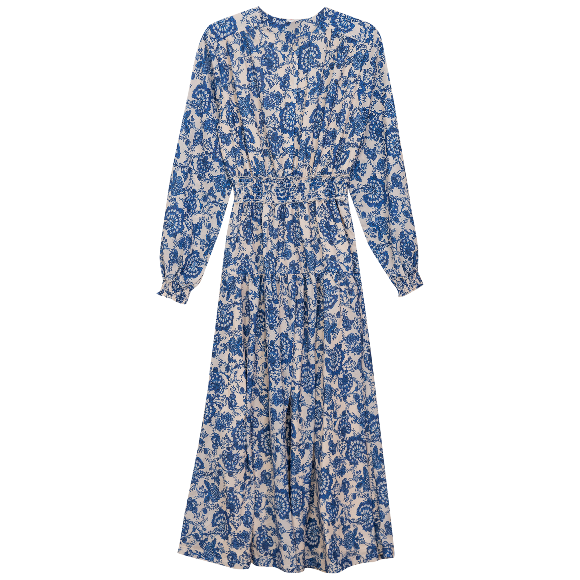Woven Printed Midi Dress