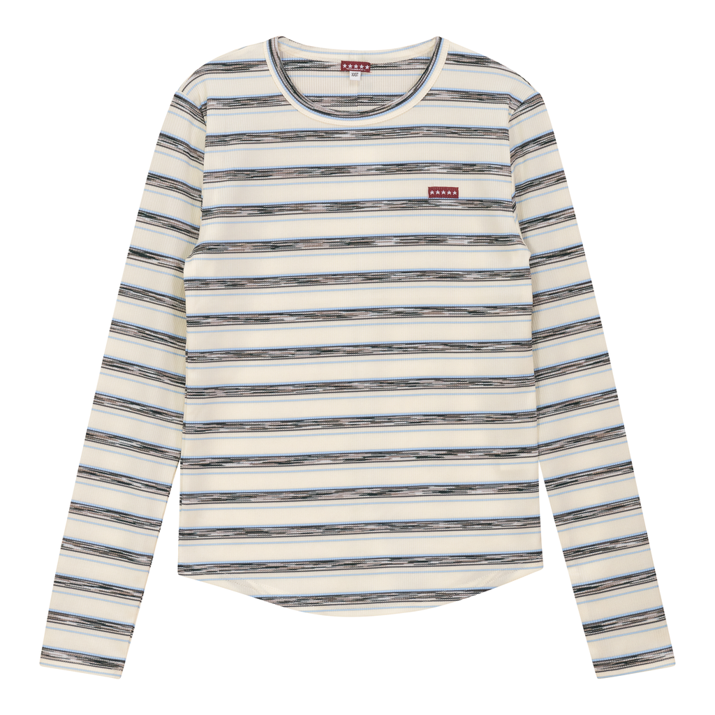 Distressed Stripe Top
