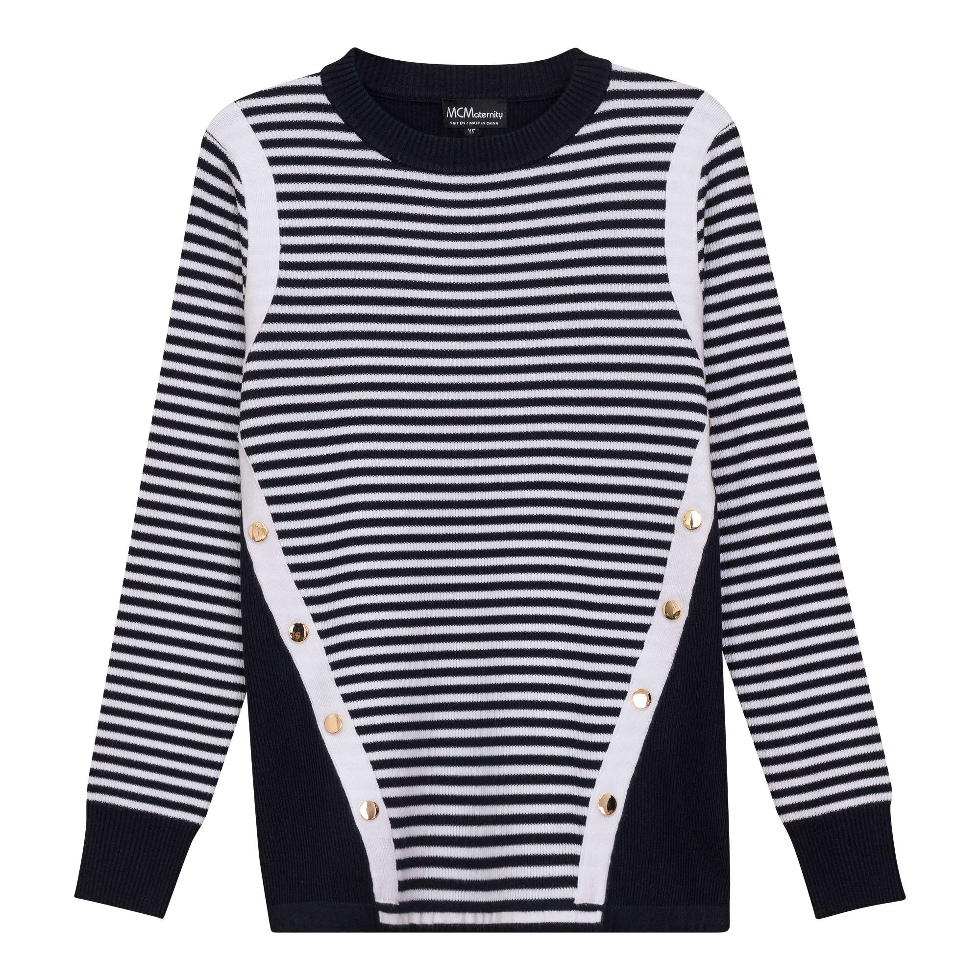 Maternity Stripped Sweater