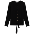 Maternity Tie Front Top
