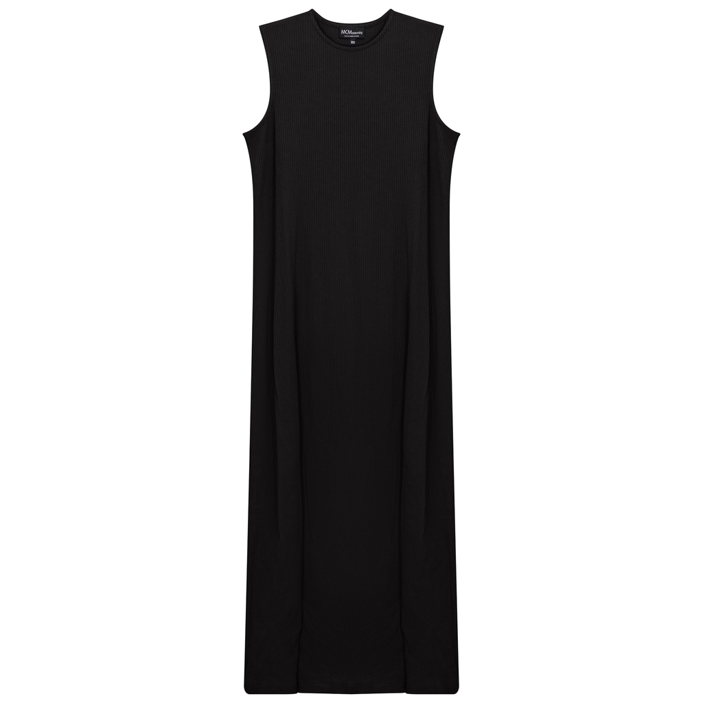 Maternity Ribbed Midi Dress