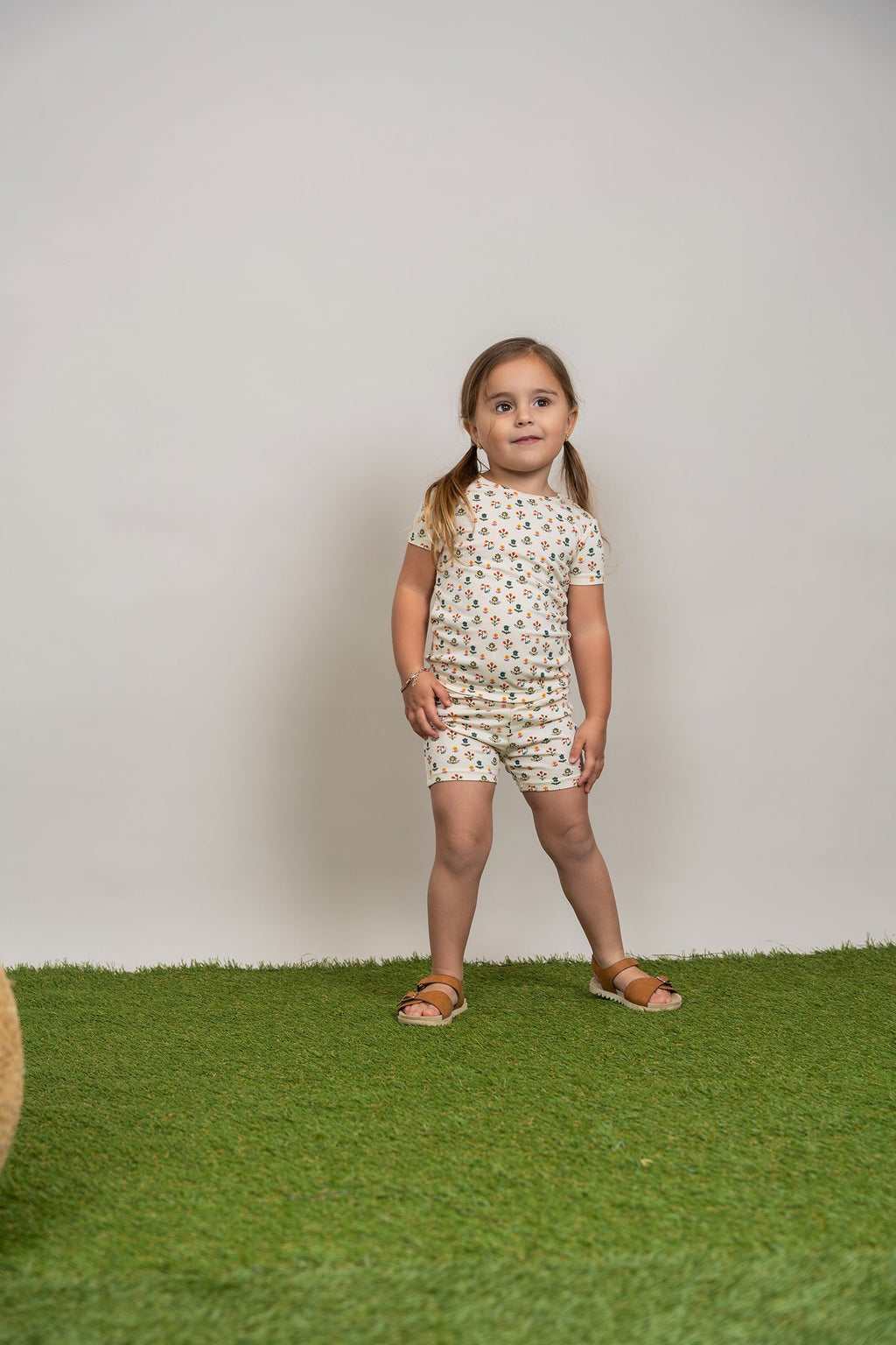 Floral Blossom Shorts Set