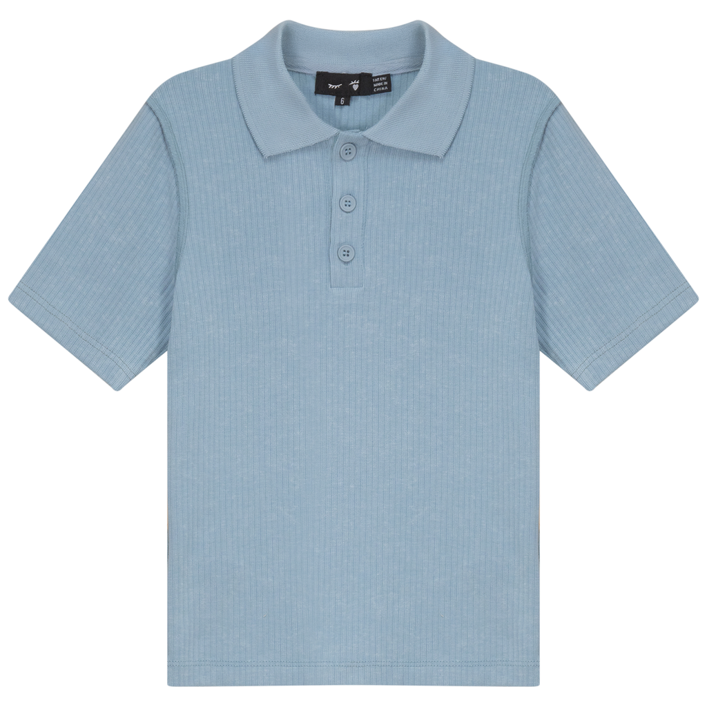Distressed Short Polo