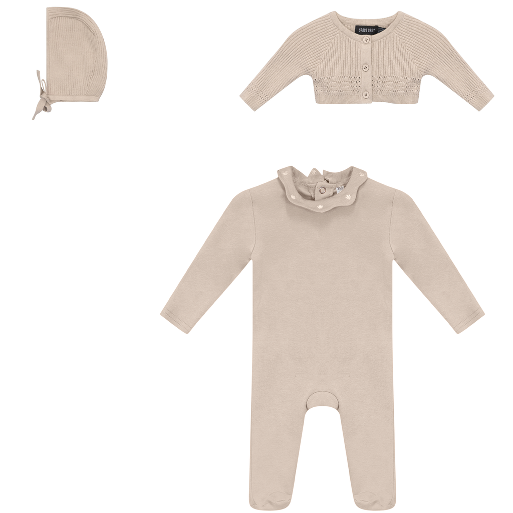Onesie and Cardigan Set