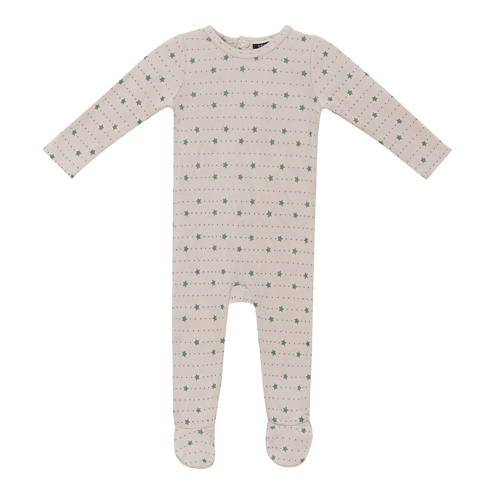 Star and Heart Print Onesie