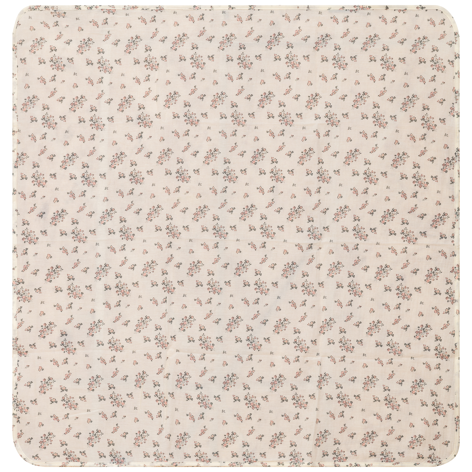 Floral Print Gauze Swaddle