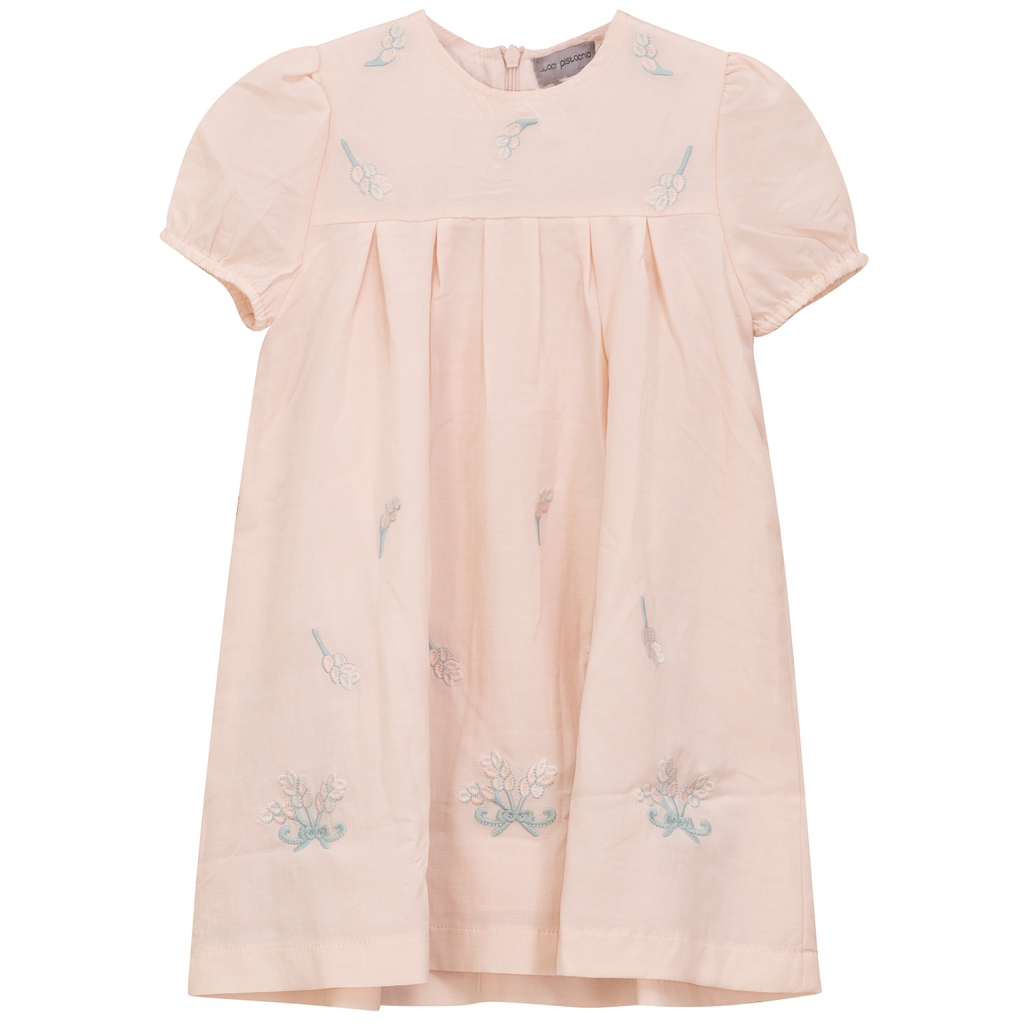 Cotton Floral Embroidered Dress