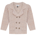 Speckeled Waffle Knit Blazer
