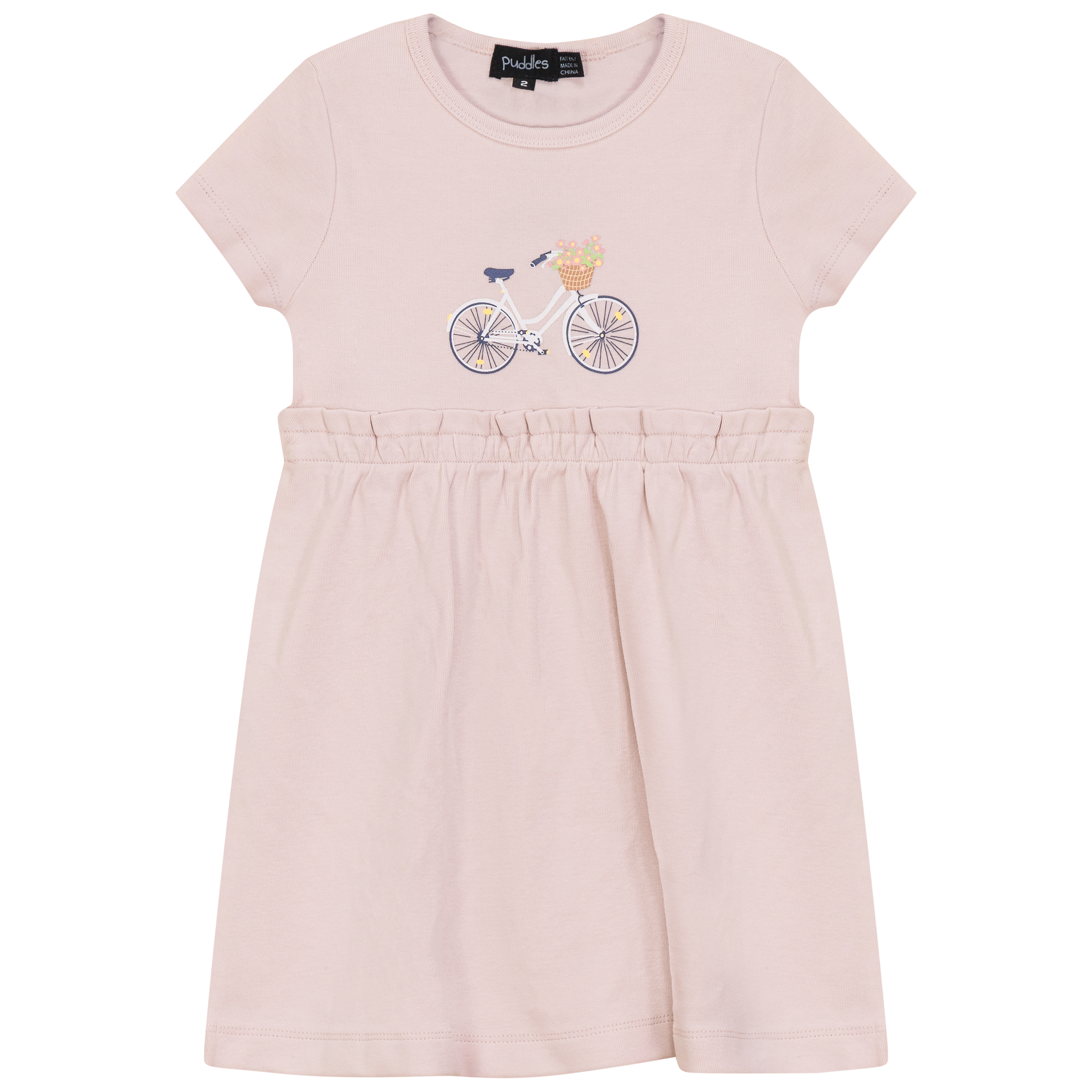 Bicycle Print Dress