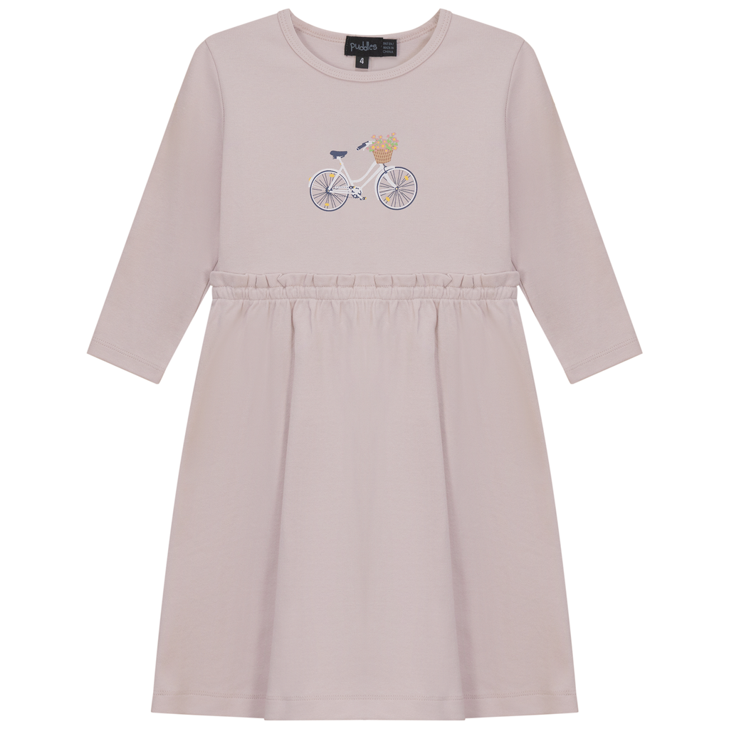 Bicycle Print Dress