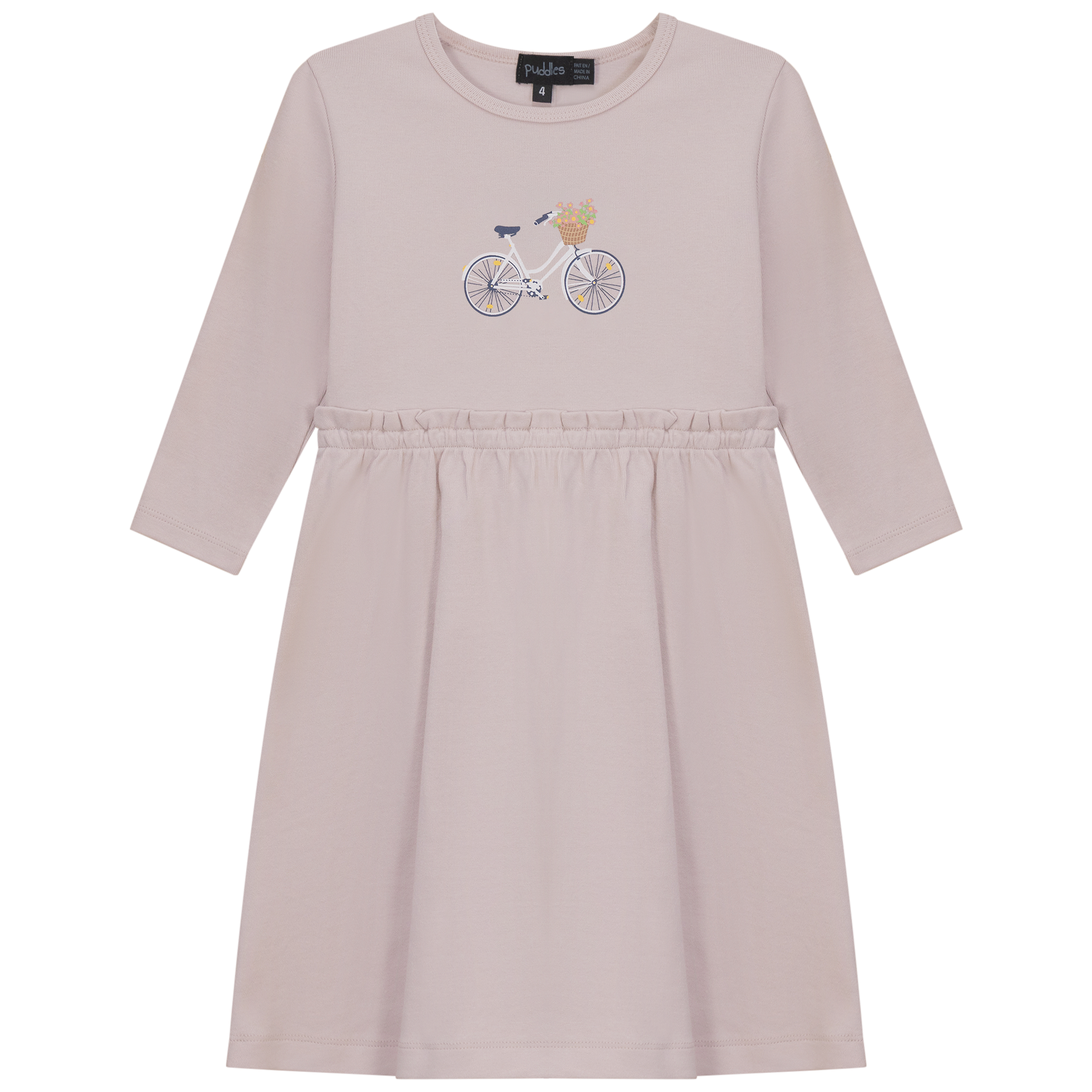 Bicycle Print Dress