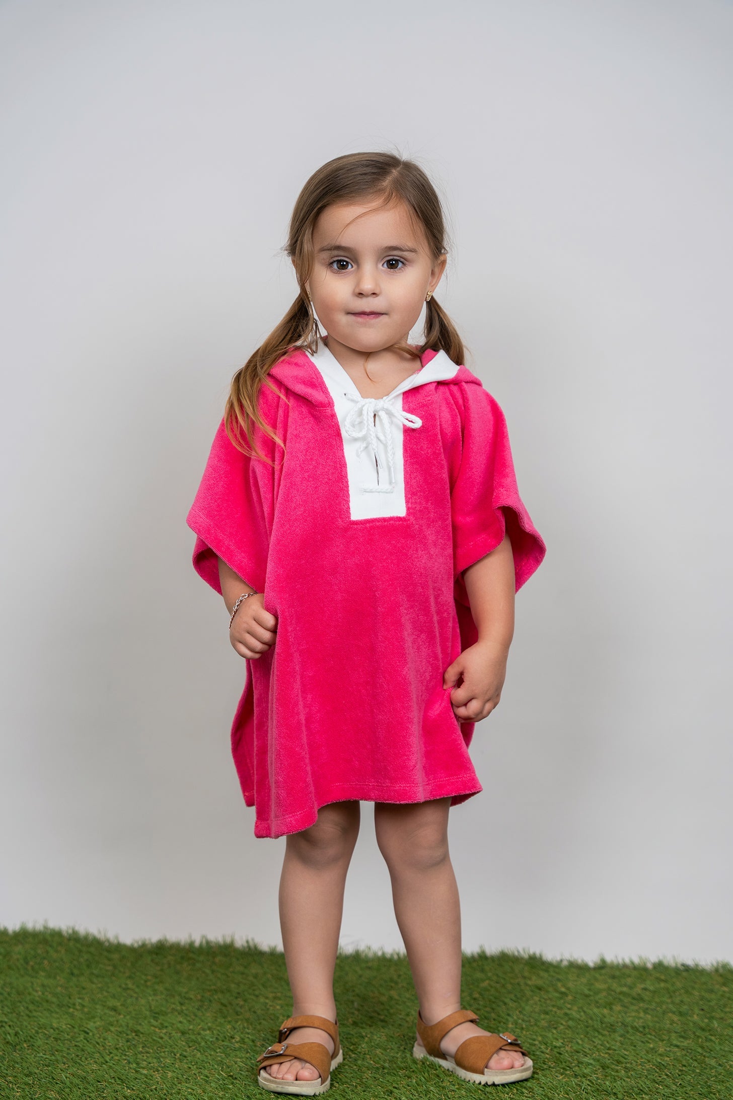 Cotton Terry Poncho