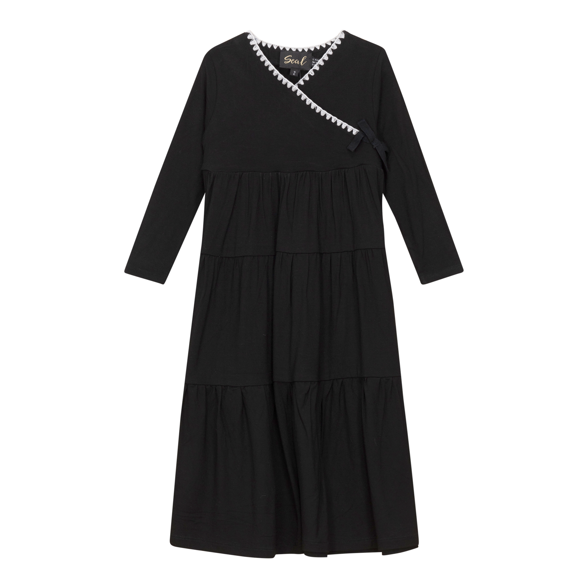 Tiered Wrap Robe