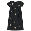 Woven Embroidered Floral Robe