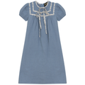 Floral Tape Gauze Robe