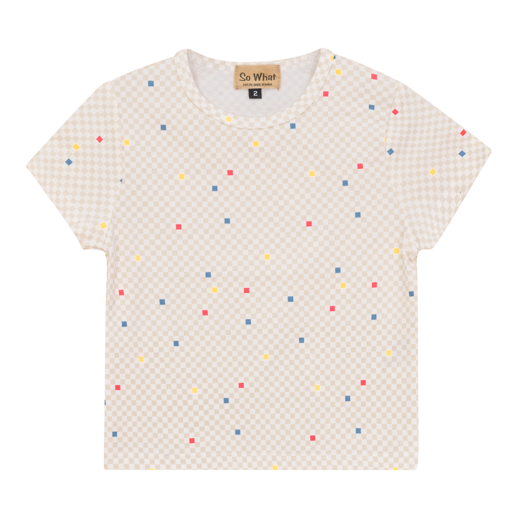 Checkered T-shirt