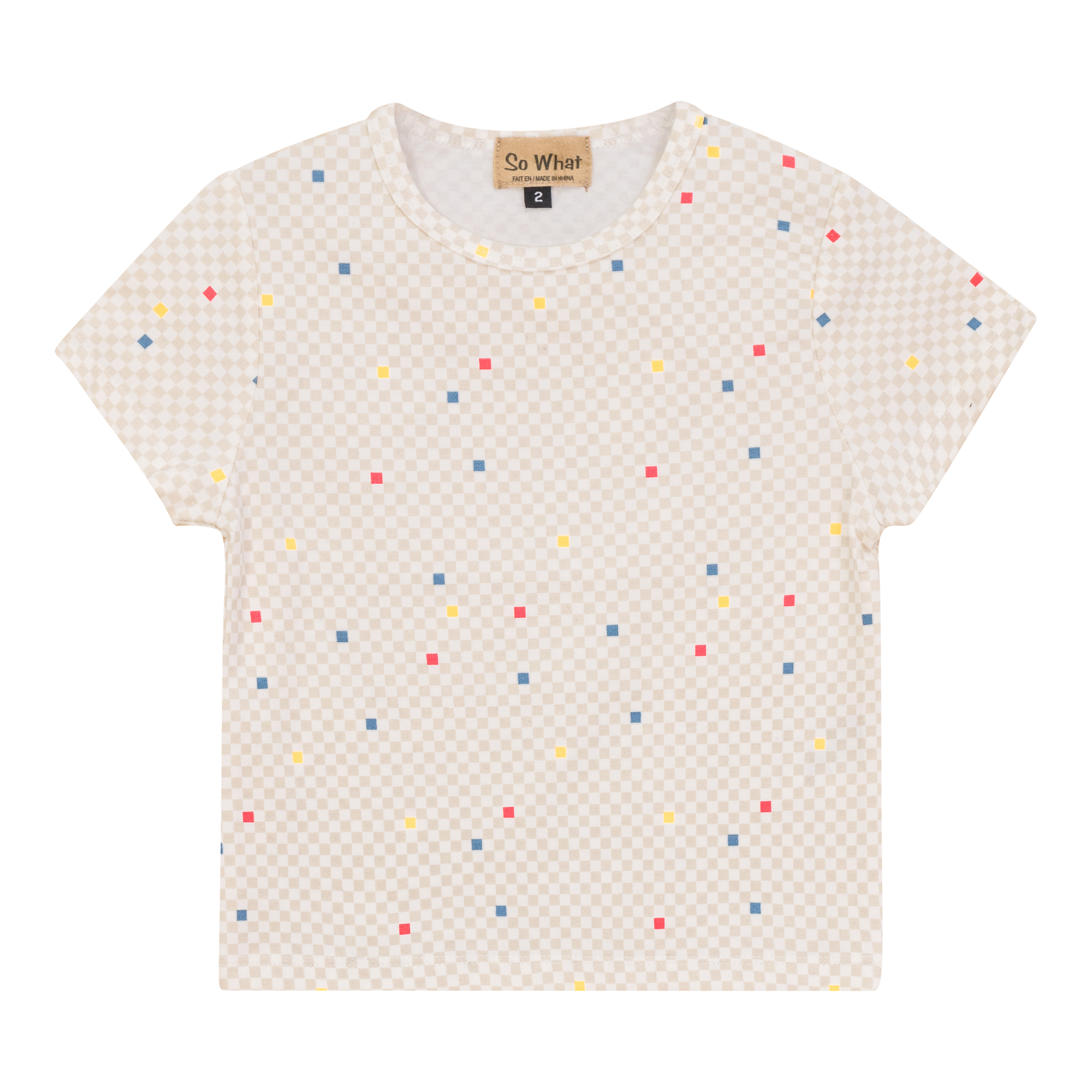 Checkered T-shirt