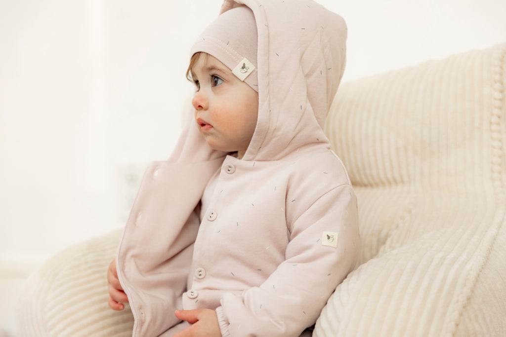 Sprinkle Print Onesie and Hat