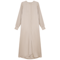 Midi Satin Shirt Dress