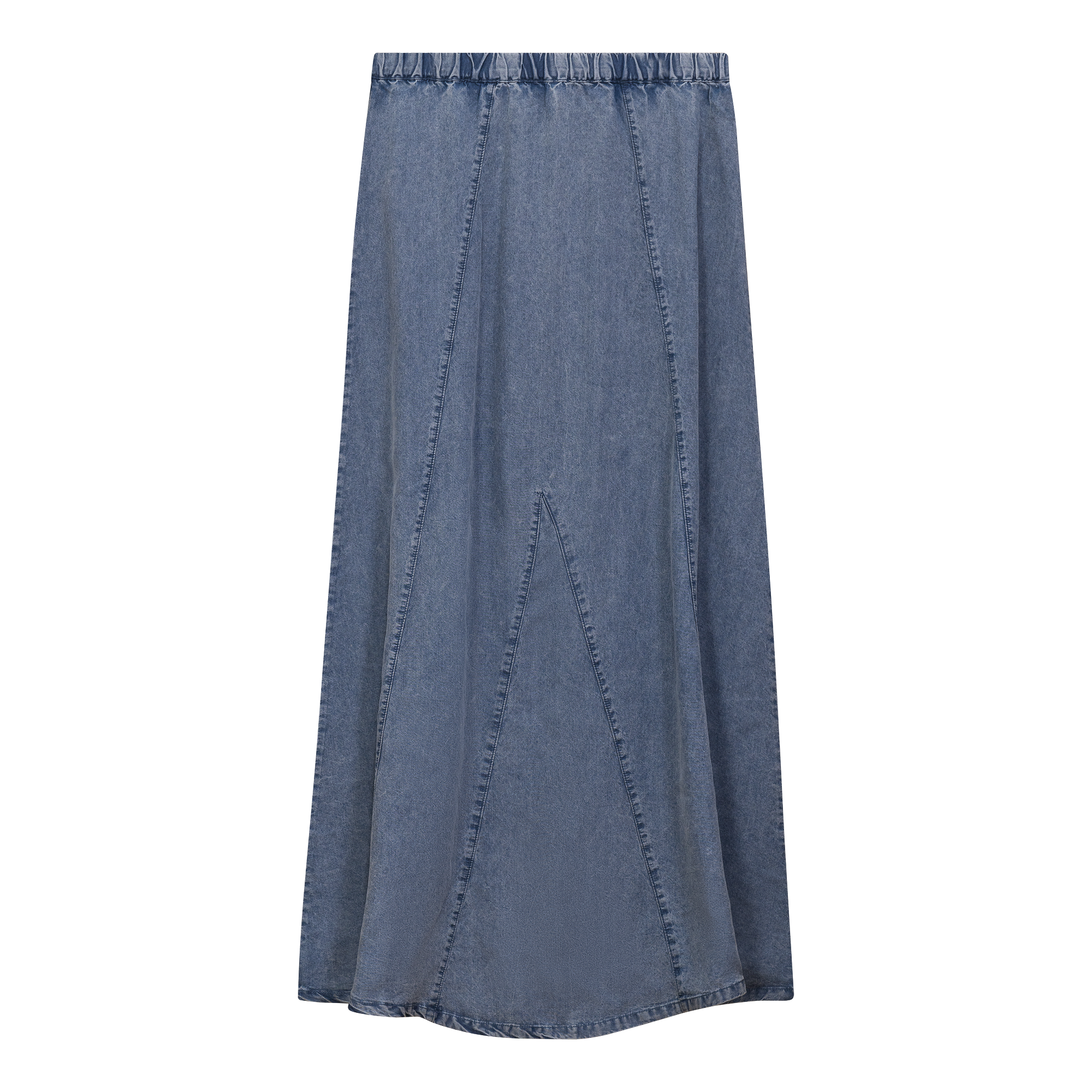 Denim Midi Skirt