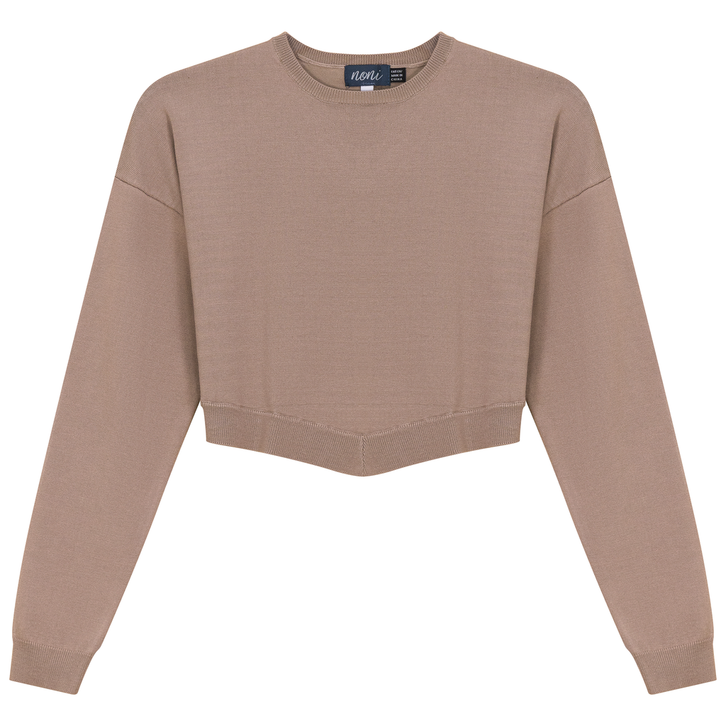 Knit Cropped Sweater