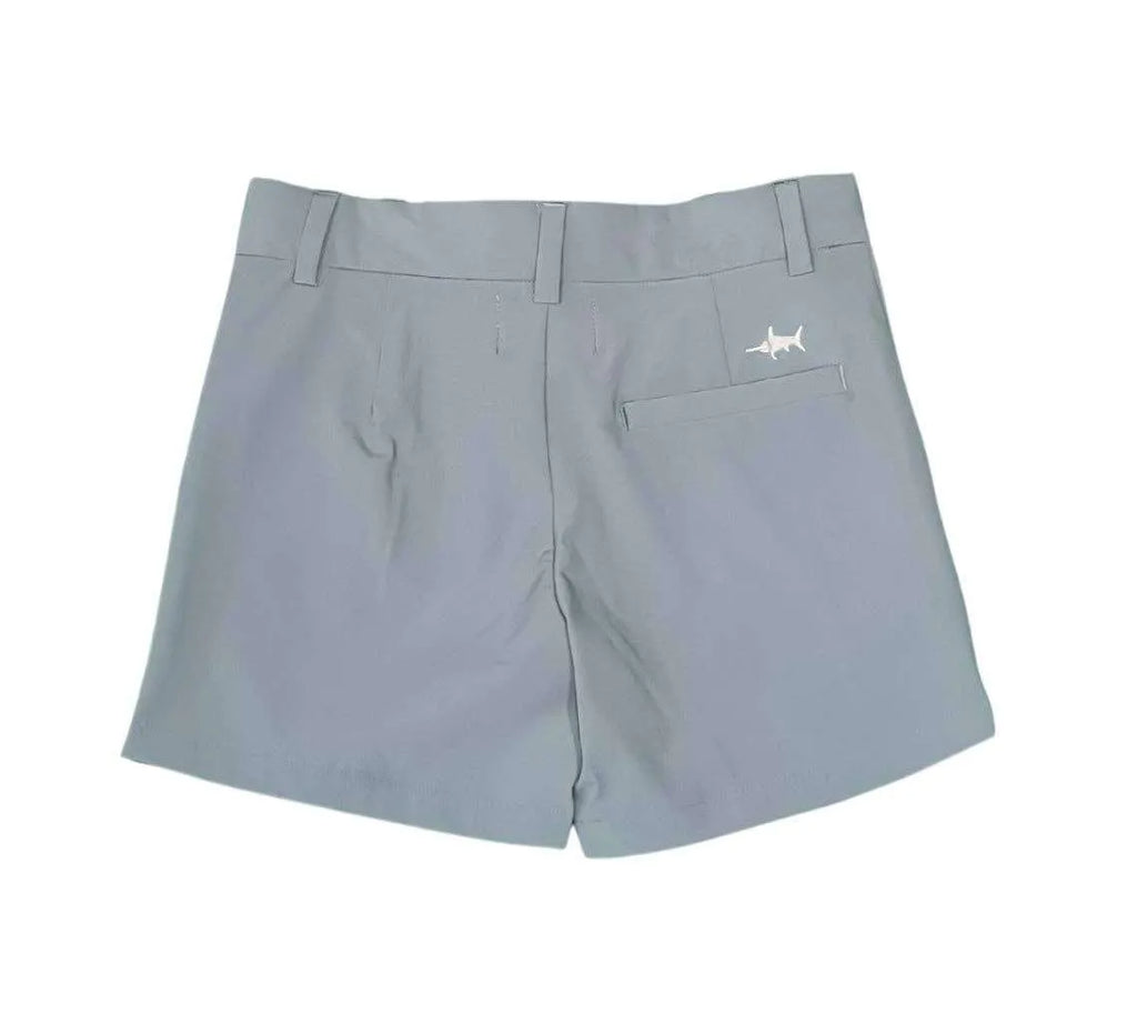 Saltwater Boys Palmer Performance Shorts Steel Blue