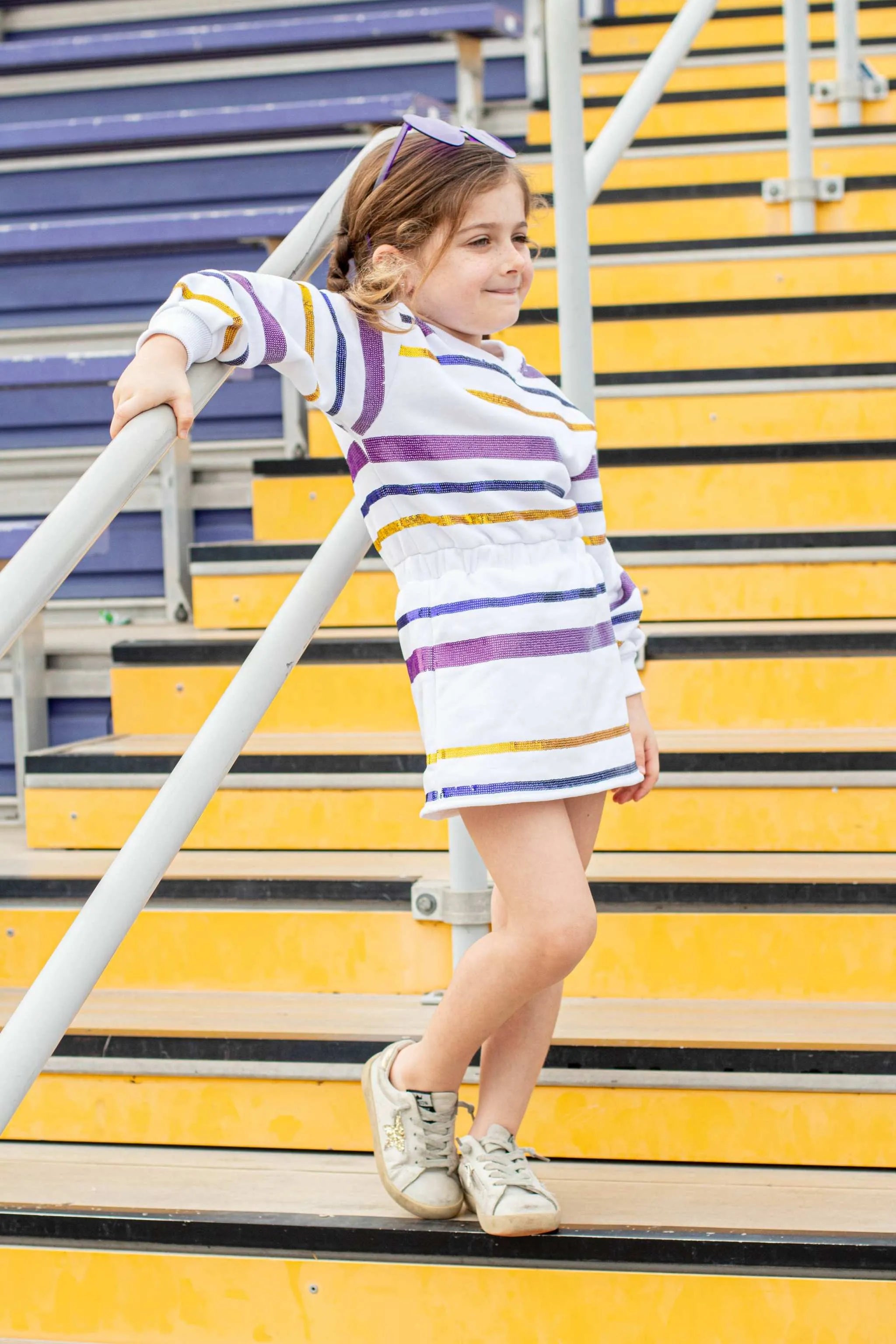 SeersuckerJOEY LLC - Throw me the ball Game Day dress