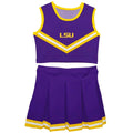 Vive La Fete - LSU Tigers Game Day Purple Sleeveless Cheerleader Set