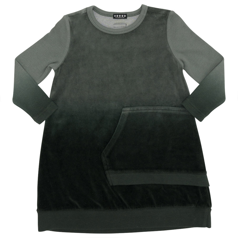 Dip Dye Velour Dress