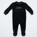 Velour And Sherpa Onesie