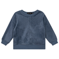 Velour And Rib Combo Uni Top