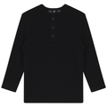 Rib Basic Henley Top