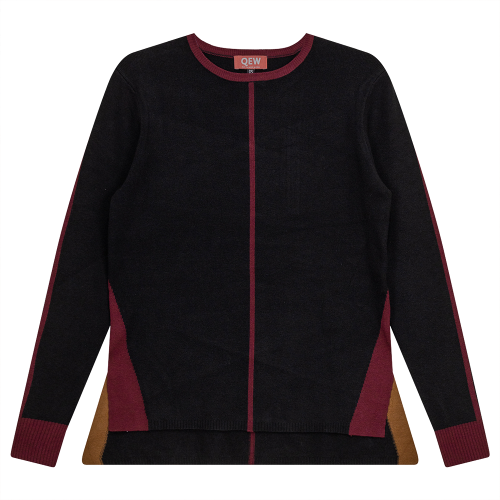 Sweater With Contrast Color