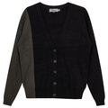 Color Block Knit Cardigan