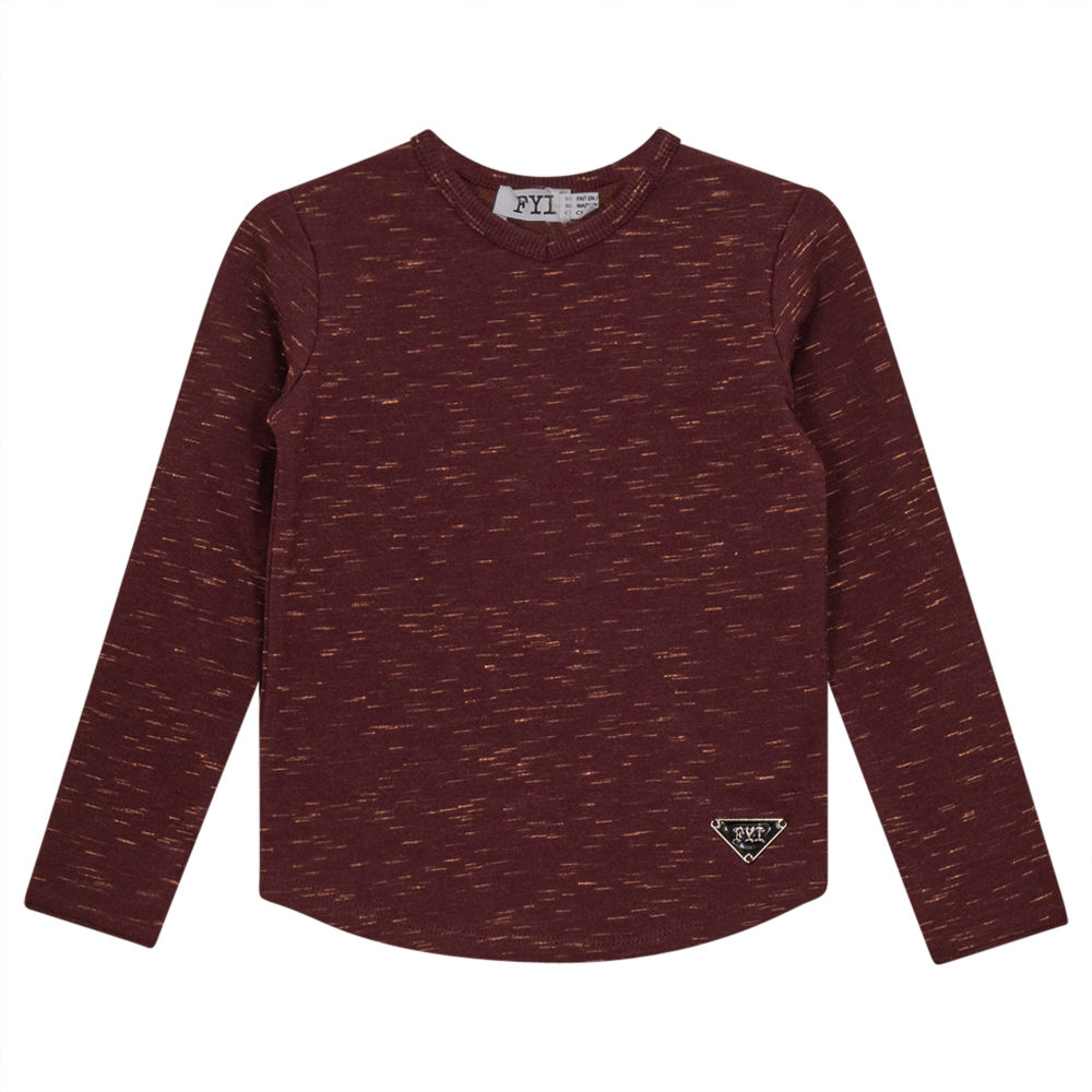 V-Neck Stretch Mix Top
