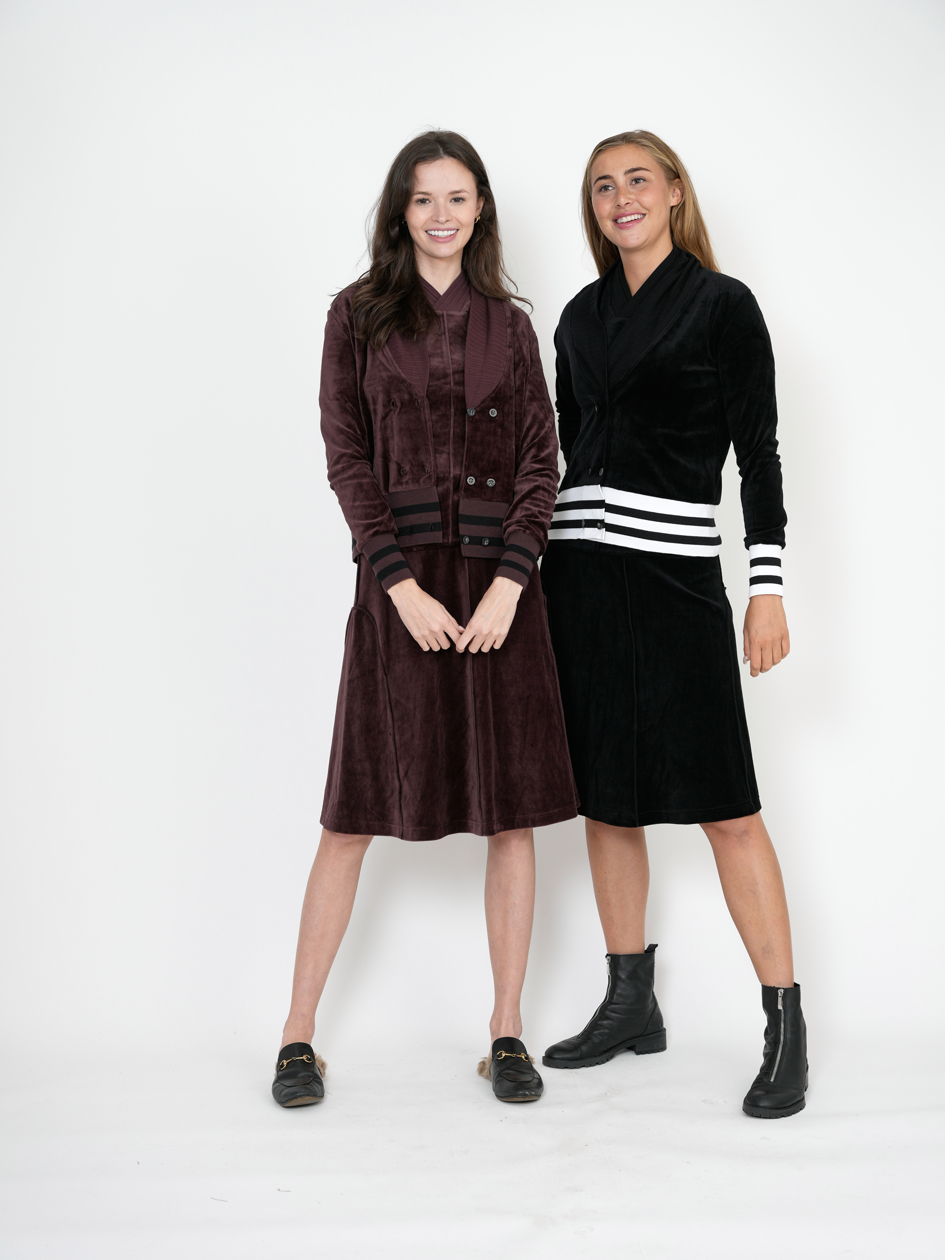 Double Press Short Cardigan