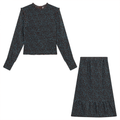 Smocked Flower Print 2PC Set