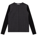 V-Neck Fine Rib Top