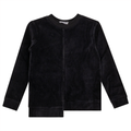 Combo Rib & Solid Velour Top