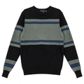 Color Blocked Stripped Sweater